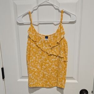 Old Navy Yellow Floral Camisole